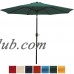 Sunnydaze 9 Foot Aluminum Outdoor Patio Umbrella with Tilt & Crank, Beige   567147816